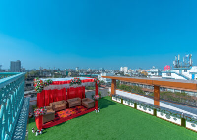 The Royal Courtyard – Drone View
